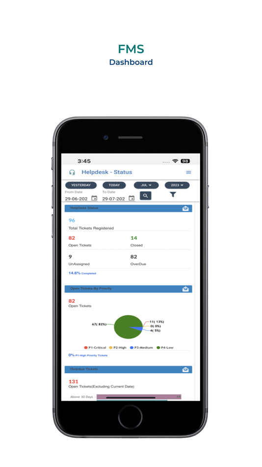 #3. FMS Dashboard (iOS) By: Nanosoft Engineers India Private Limited