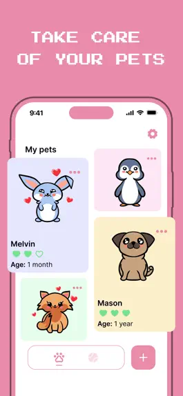 Game screenshot Cute Virtual Pets: Widgets mod apk