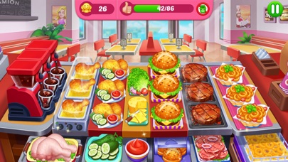 Screenshot #1 pour Crazy Cooking Diner: jeux chef
