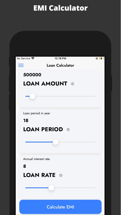 EMI Calculator - Finance tools