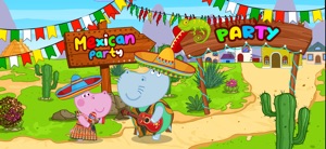 Mexican Party: Hippo Food Game screenshot #1 for iPhone