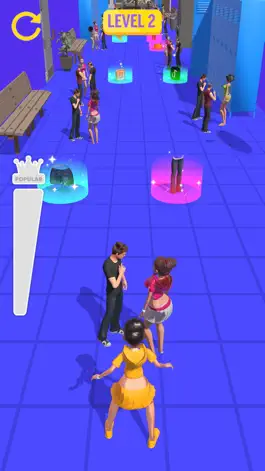 Game screenshot Popular Girls High - Life Game mod apk