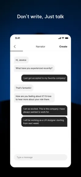 Game screenshot Narrator: AI Photo Diary hack