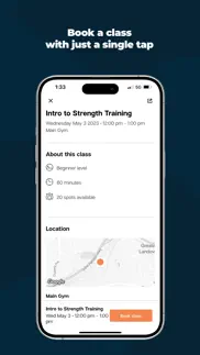 gymstudio: booking app iphone screenshot 4