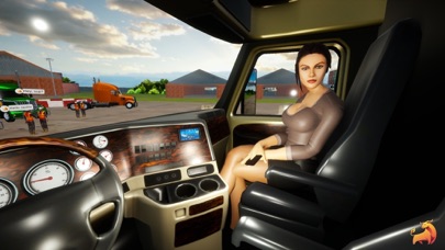 Highway Truck Simulator Game Screenshot