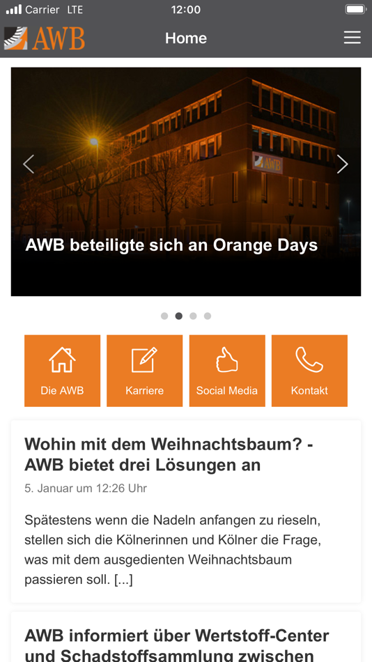 #1. MingAWB (iOS) 由: AWB Abfallwirtschaftsbetriebe Koln GmbH