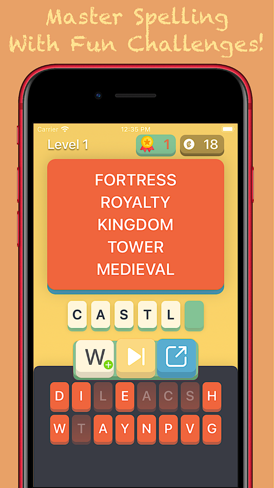 #1. Spell Game+ (iOS) By: WALABOK LLC