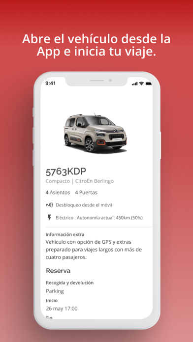 RentalG Mobility Screenshot