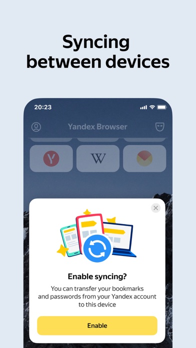 Screenshot #3 pour Yandex Browser