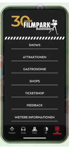 Game screenshot Filmpark Babelsberg apk