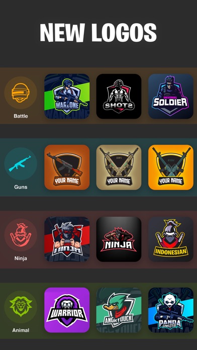 Esport Gaming Logo Maker by Lazy Fox Apps Studio