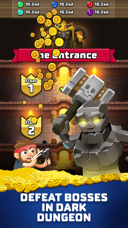 #4. King Royale: Idle Tycoon RPG (iOS) Podle: MYAPPFREE S.R.L.