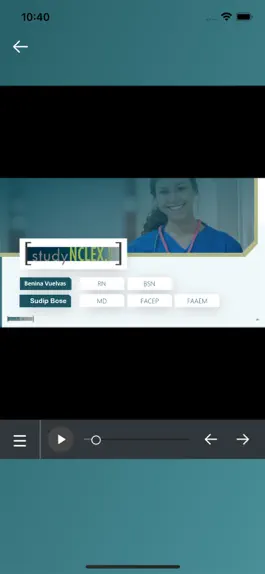 Game screenshot StudyNCLEX Player apk