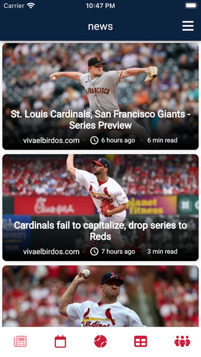 St. Louis Baseball Screenshot