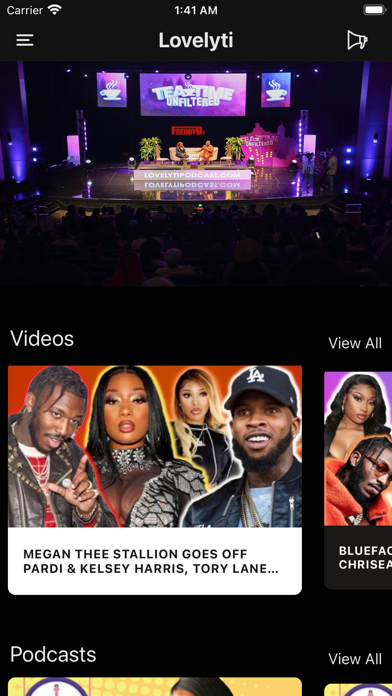 Lovelyti iPhone screenshot 1 - Entertainment app