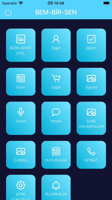Bem Bir Sen Dijital Kimlik Screenshot