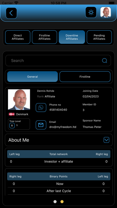 MyFreedom.ltd Screenshot