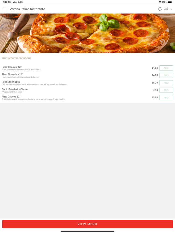 Verona Italian Ristorante