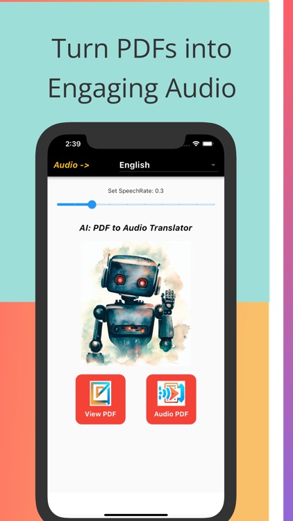 PDF to Audio - PDF Converter