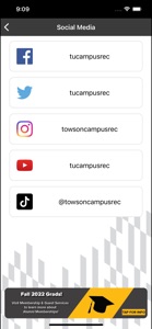 TU Campus Rec screenshot #5 for iPhone