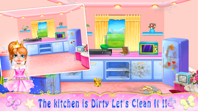 Princess Fun Home Cleanup Screenshot