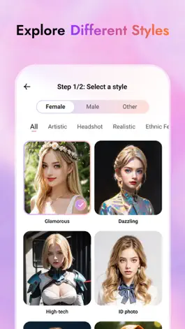 Game screenshot Pixpic- AI Art Photo Generator apk