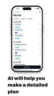 wanderlust - ai travel planner iphone screenshot 4