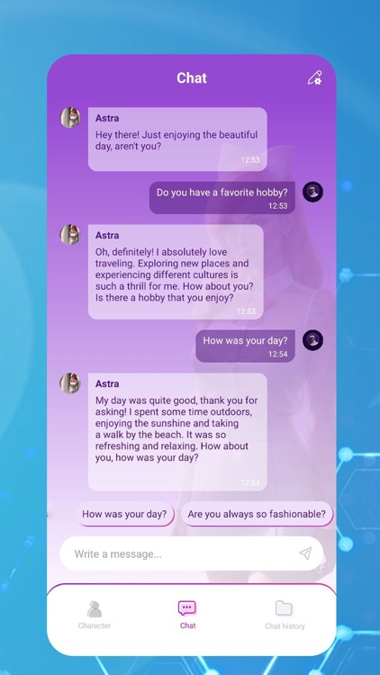 AI Girlfriend Chat Simulator by Dzianis Khrystsiyanau