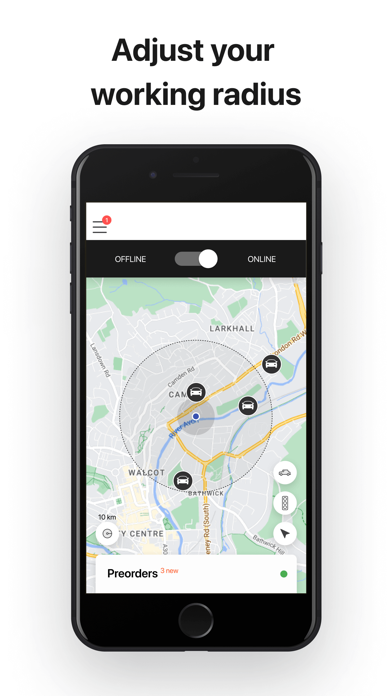 QR Cars Driver Screenshot