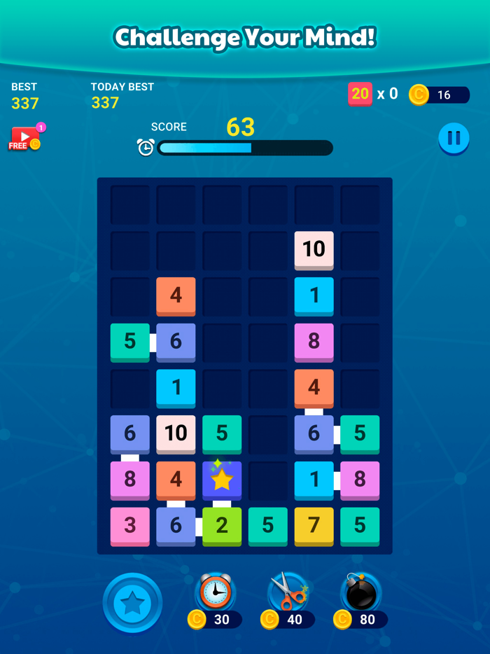 Merge Blocks Puzzle Game Fun