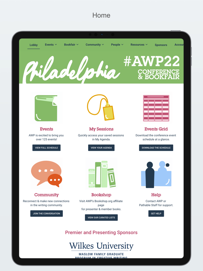 AWP22 Conference and Bookfair
