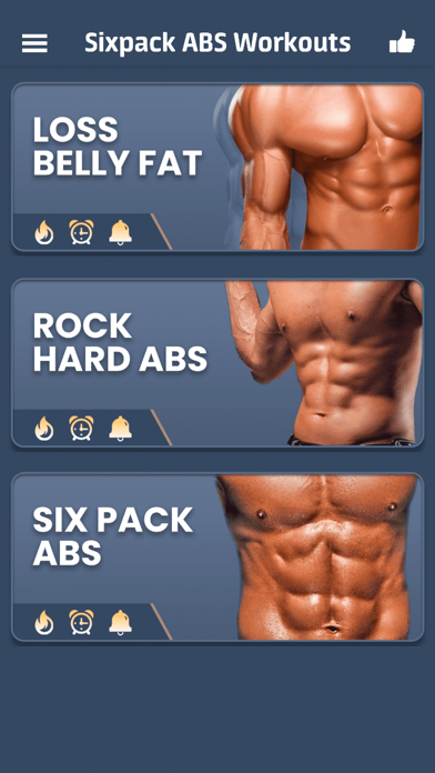 Sixpack ABS Workouts Screenshot