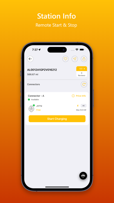 ENERGY5 - EV Charging Screenshot