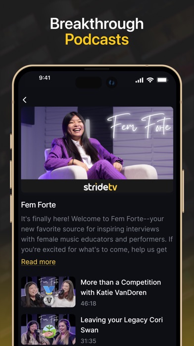 StrideTV Screenshot