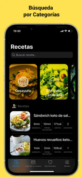 Game screenshot Recetas keto - low carb DIET apk