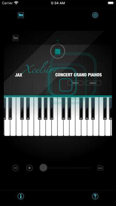 JAX Xcelsior Grand Piano Screenshot