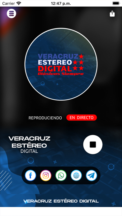 Veracruz Estéreo Digital Screenshot