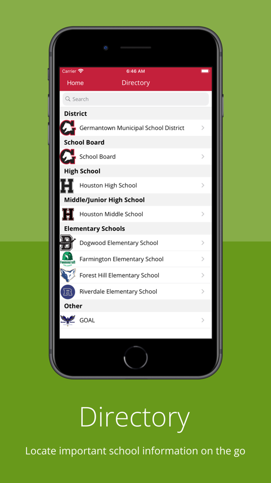 #2. Germantown MSD (iOS) 由: Germantown Board of Education