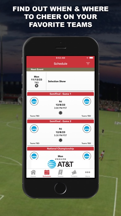 NCAA Men's College Cup Screenshot