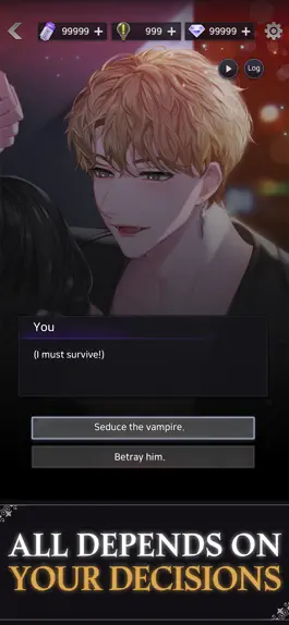 Game screenshot BloodKiss : Vampire romance apk