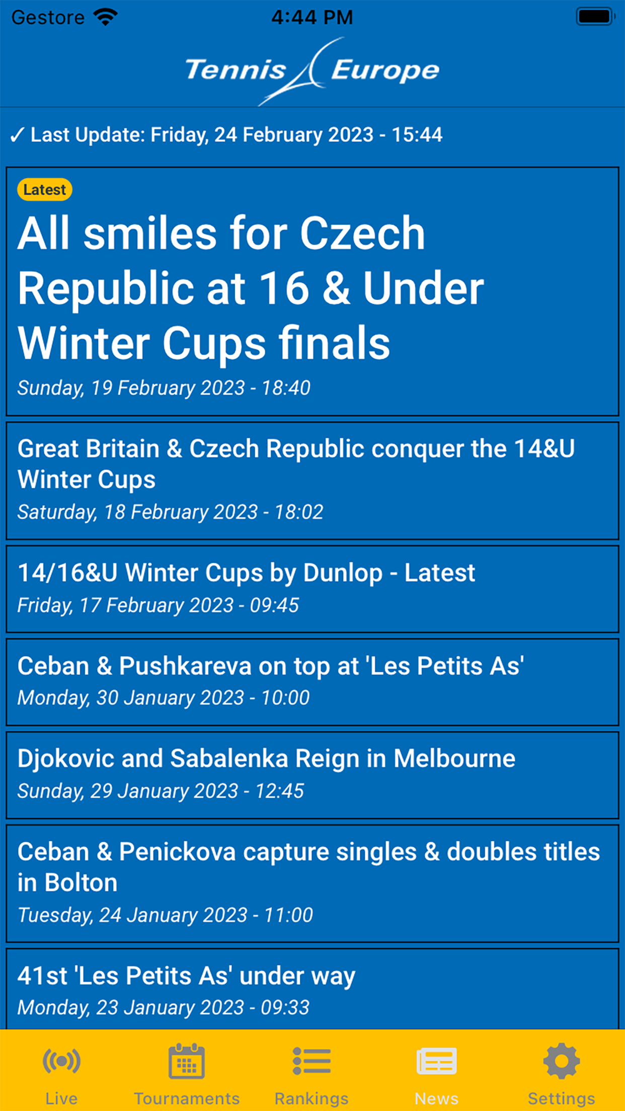 Tennis Europe