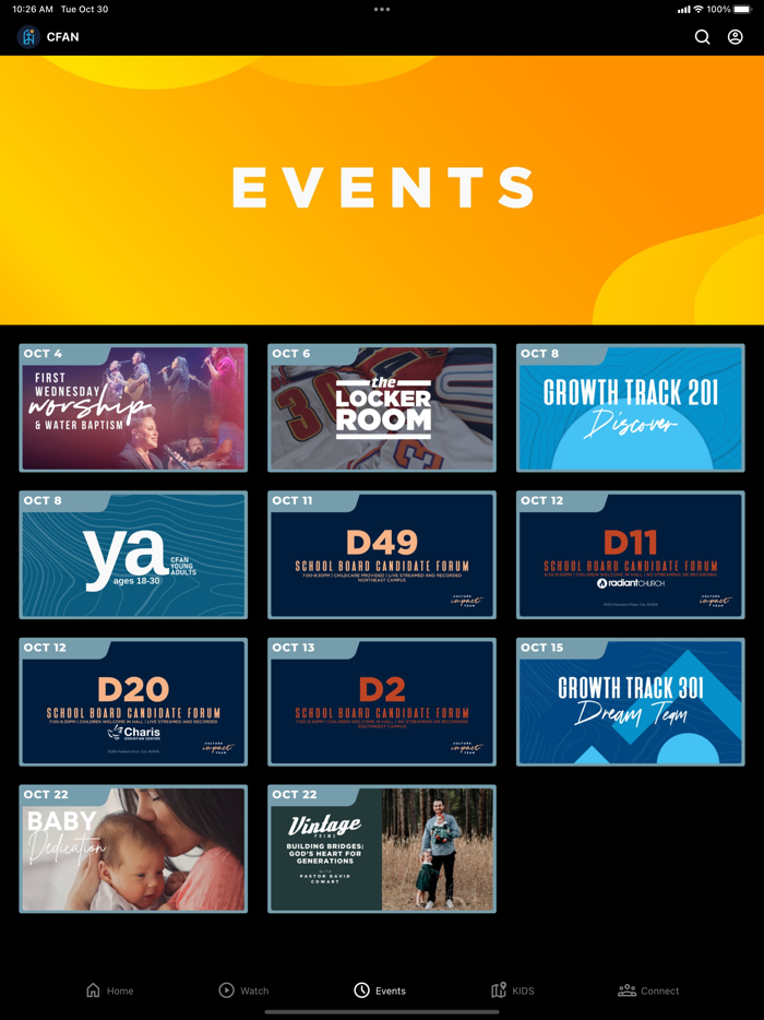 Church For All Nations App