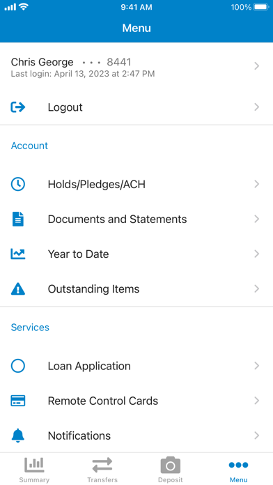 Alliance CU Mobile Banking Screenshot