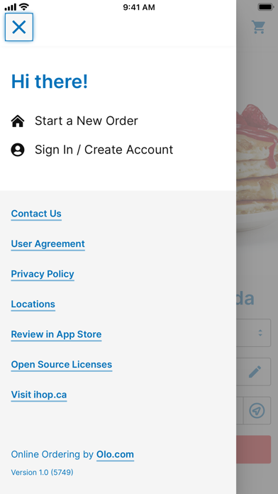 IHOP Canada Screenshot