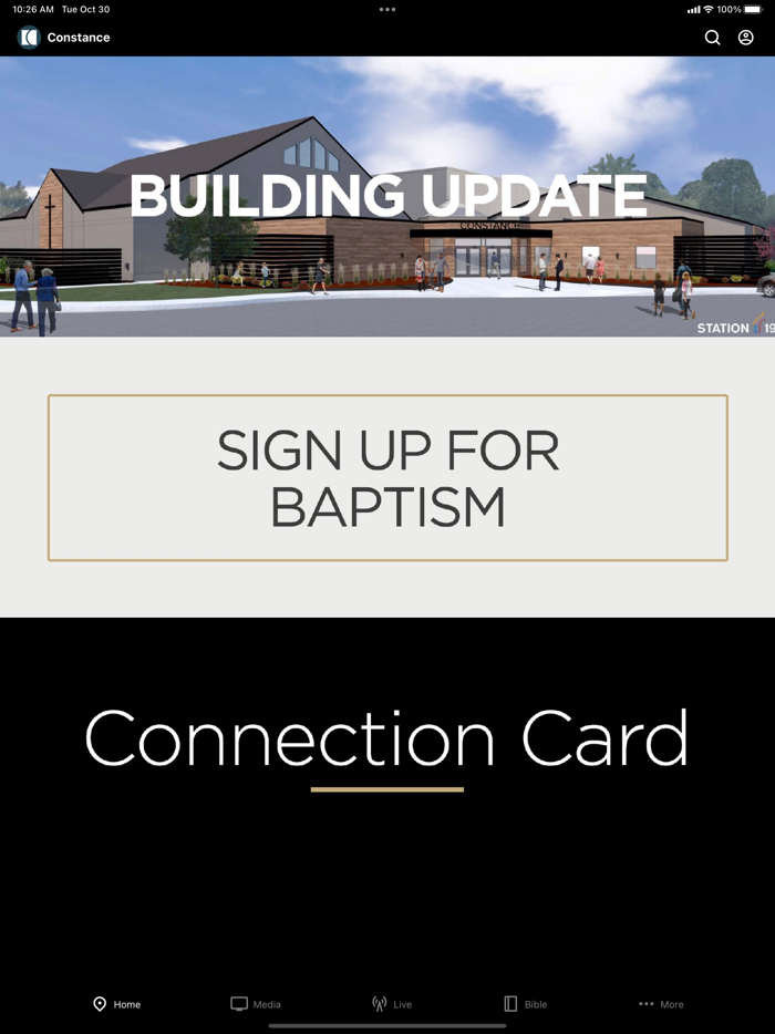 Constance Free Church App