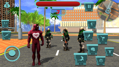 Super Black Rope Hero Fighting Screenshot