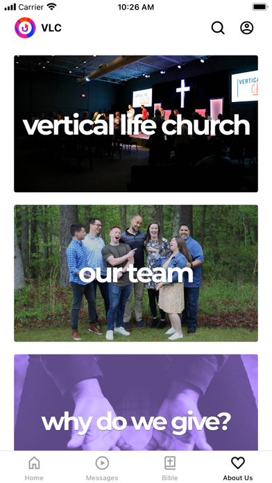 Vertical Life Church - GA Screenshot