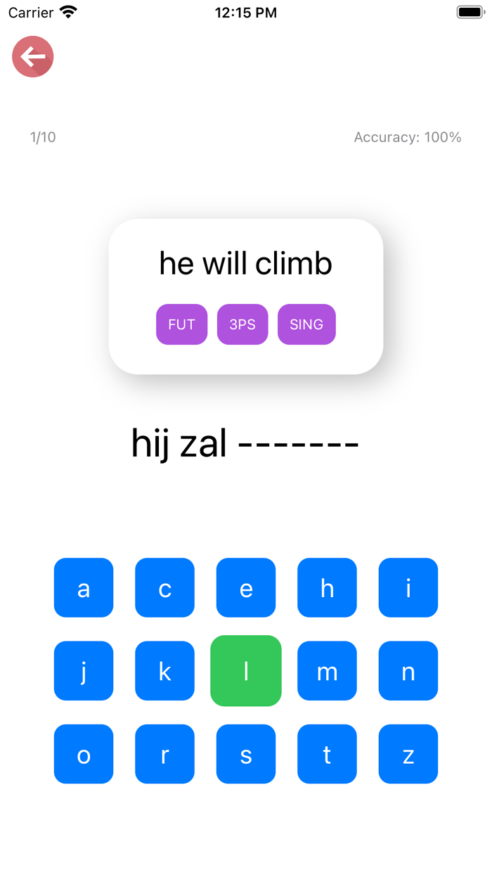 Dutch Verb Blitz
