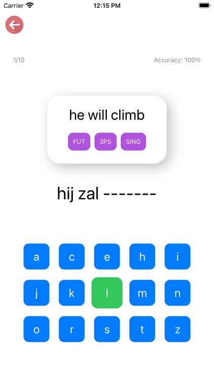 Dutch Verb Blitz screenshot-7