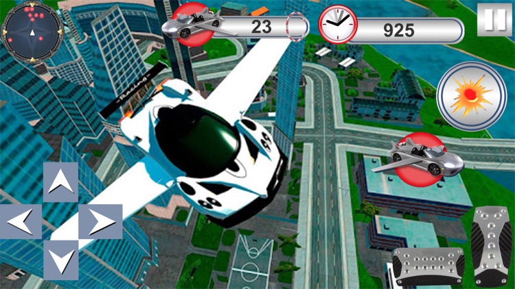 Real Flying Car Simulator 3D screenshot-4